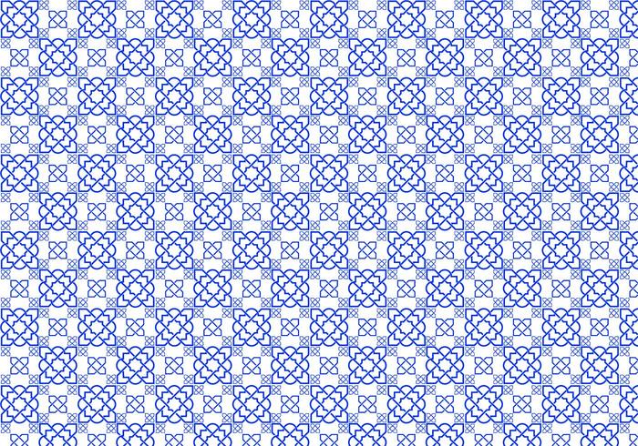 Översikt Islamic Pattern Vector