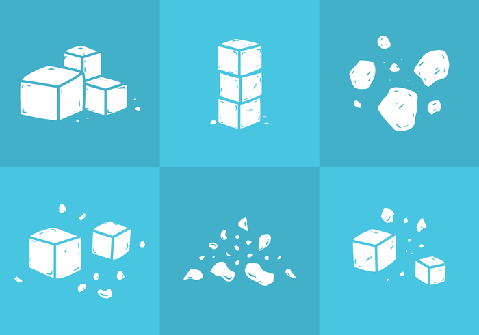 Free crushed ice vector