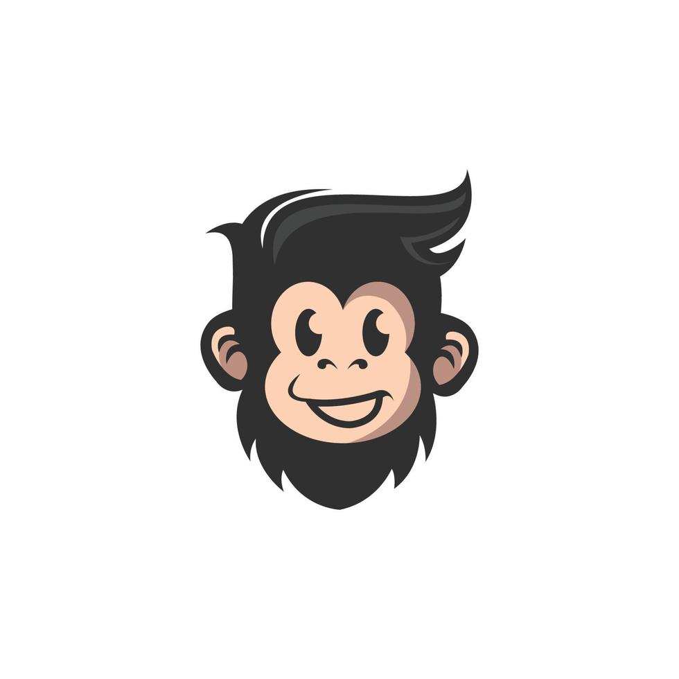 Affen-Logo-Vektor kostenloser Download vektor
