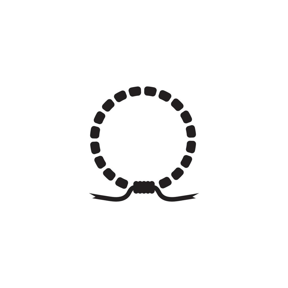 Armband-Symbol. trendiges Armband-Logo-Konzept auf weißem Hintergrund vektor