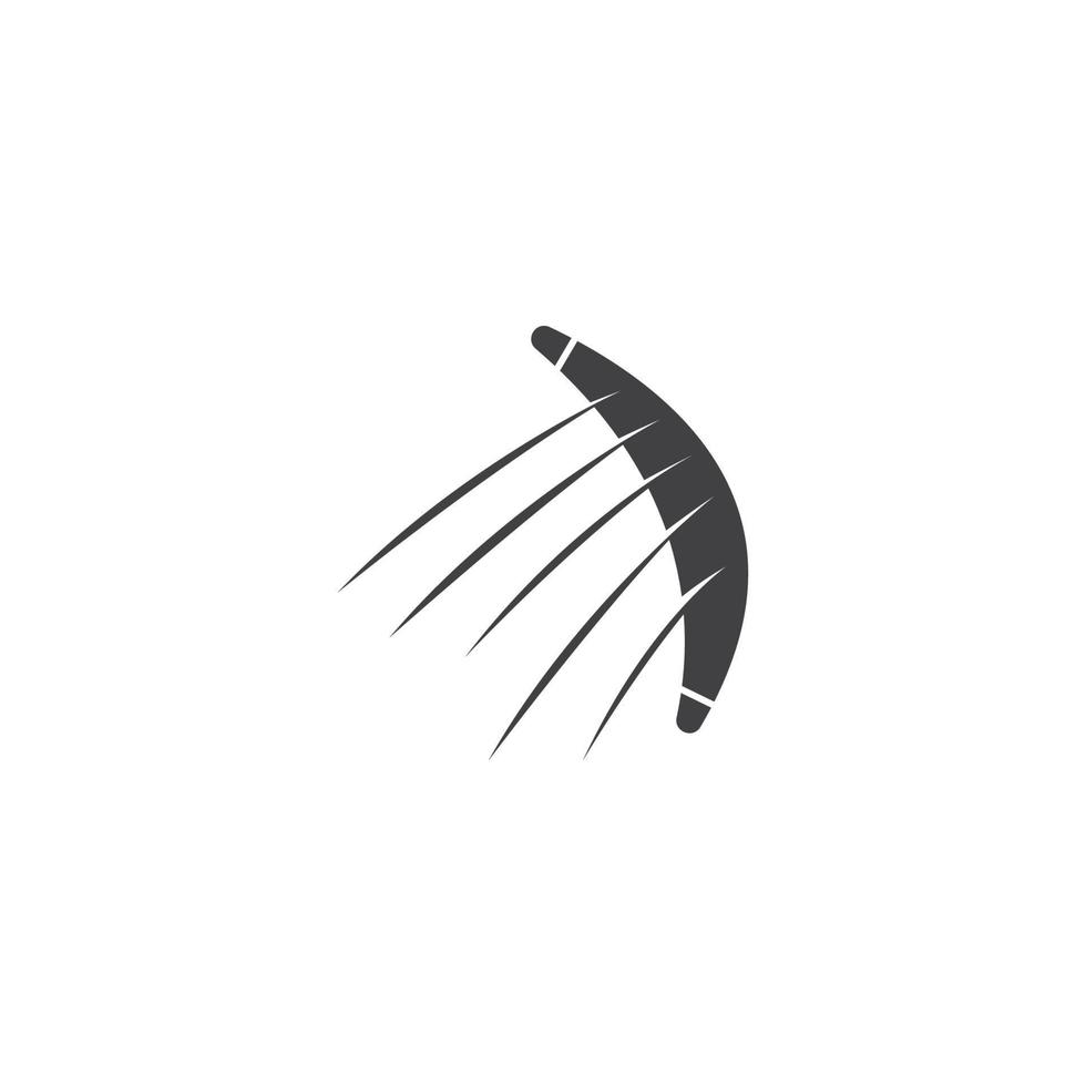 Bumerang-Symbol. Logo. Vektor