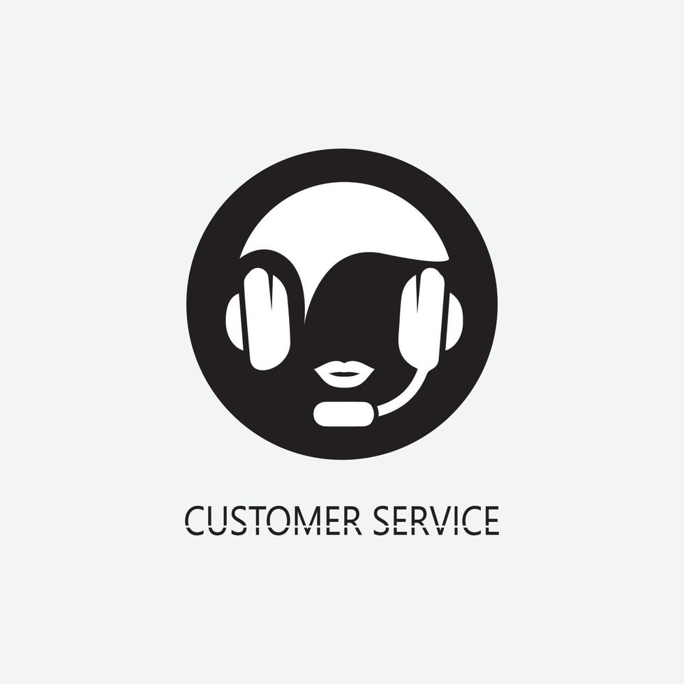 Callcenter-Symbol vektor