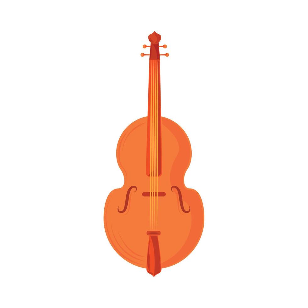 Cello-Musikinstrument vektor