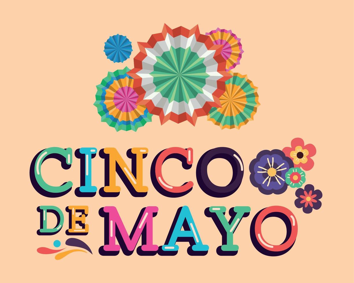 Cinco de Mayo-Einladungskarte vektor