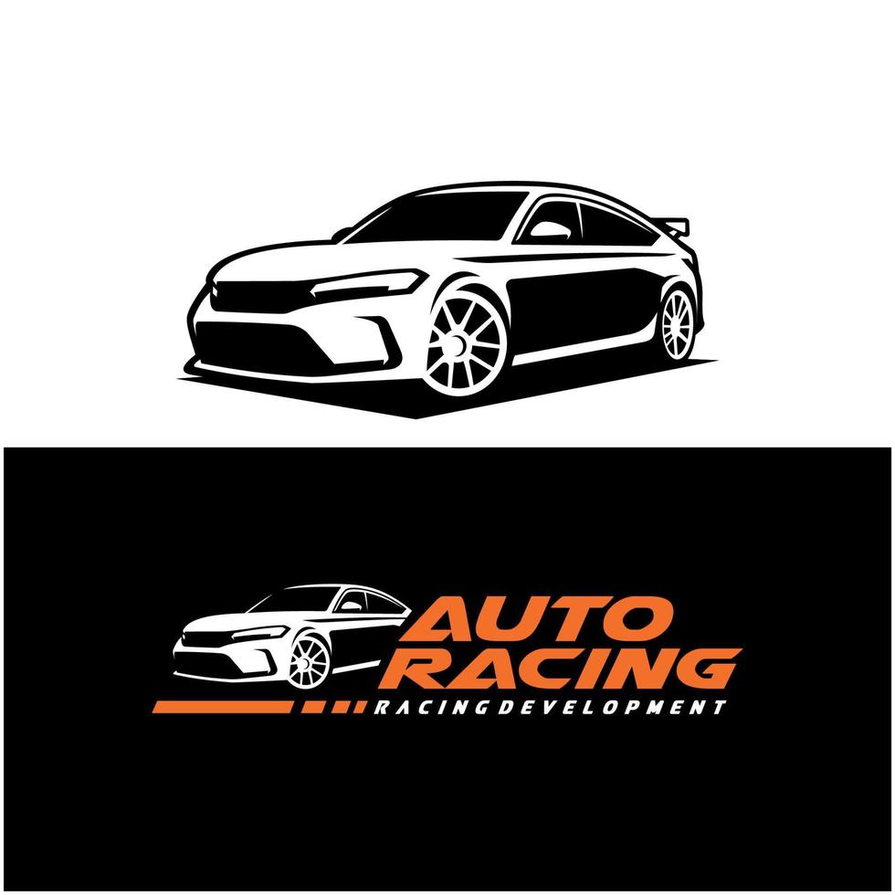 Automobil-Auto-Logo-Konzept, fertiges Logo vektor