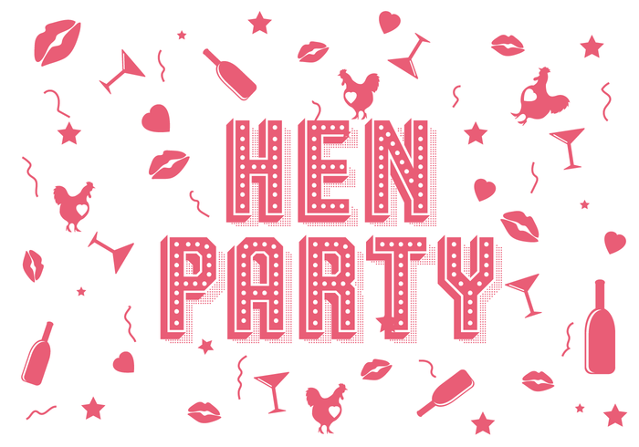 Gratis Höna Party Vector