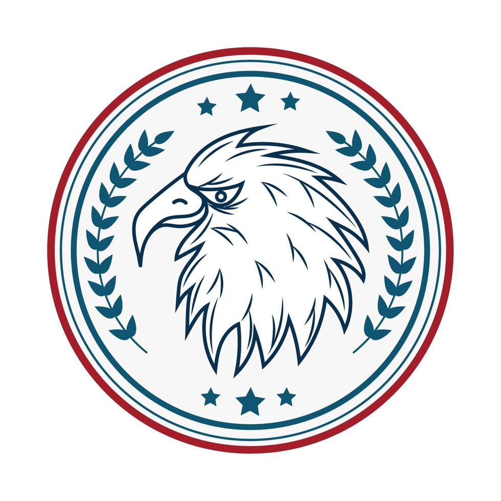 Adler USA-Emblem vektor
