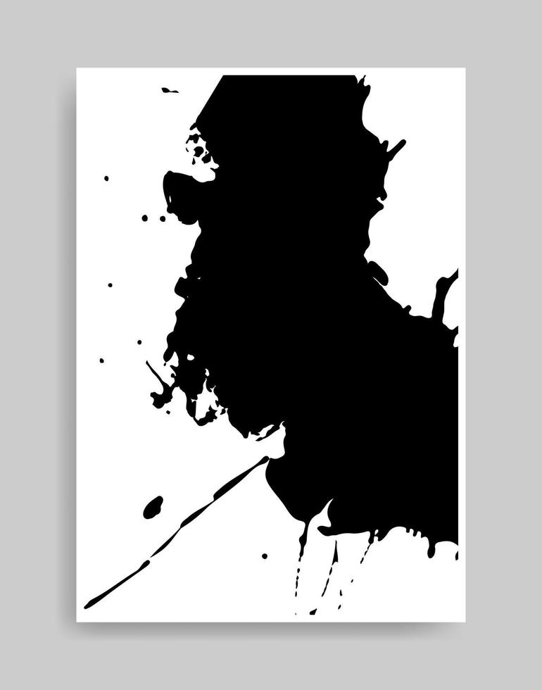 svart bakgrund. abstrakt illustration minimalistisk stil för affisch, bokomslag, flygblad, broschyr, logotyp. vektor