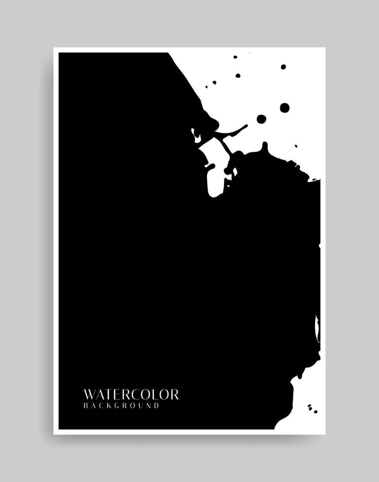 schwarzer Hintergrund. abstrakte Illustration minimalistischer Stil für Poster, Buchcover, Flyer, Broschüre, Logo. vektor