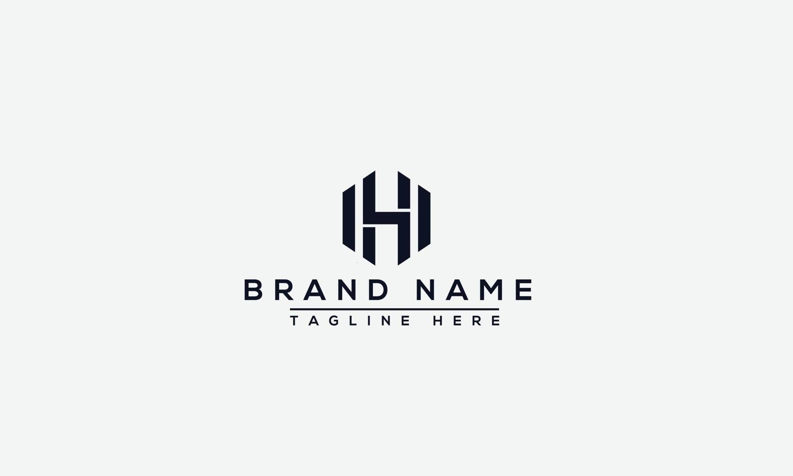 logo design bokstav hh. elegant modern. vektor mall.