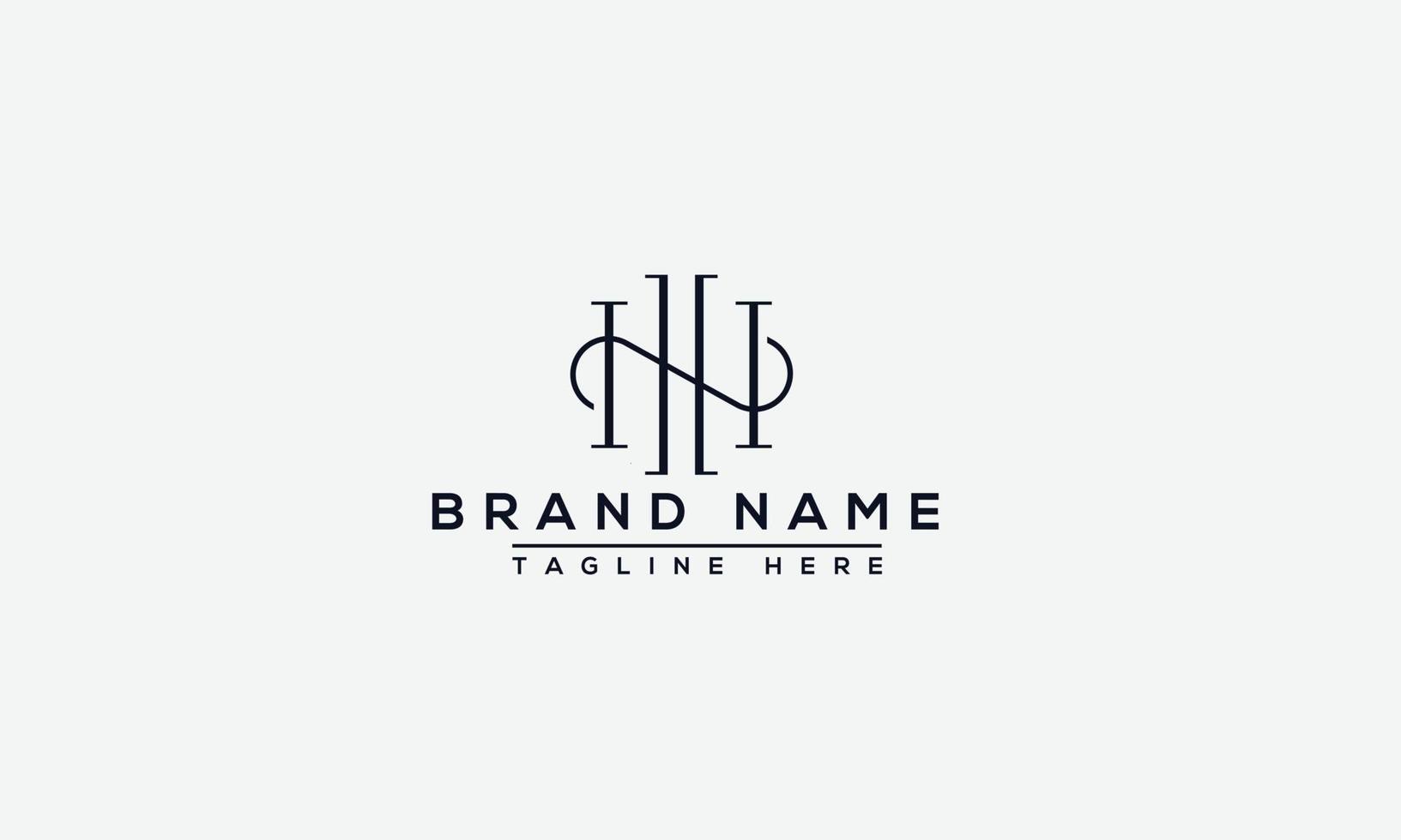 logo design bokstav hh. elegant modern. vektor mall.