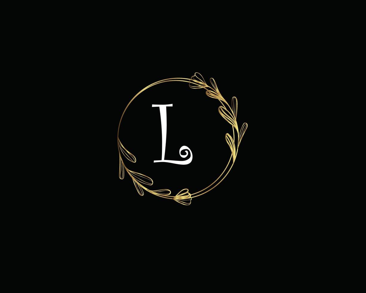 Luxus-Buchstaben-Logo vektor