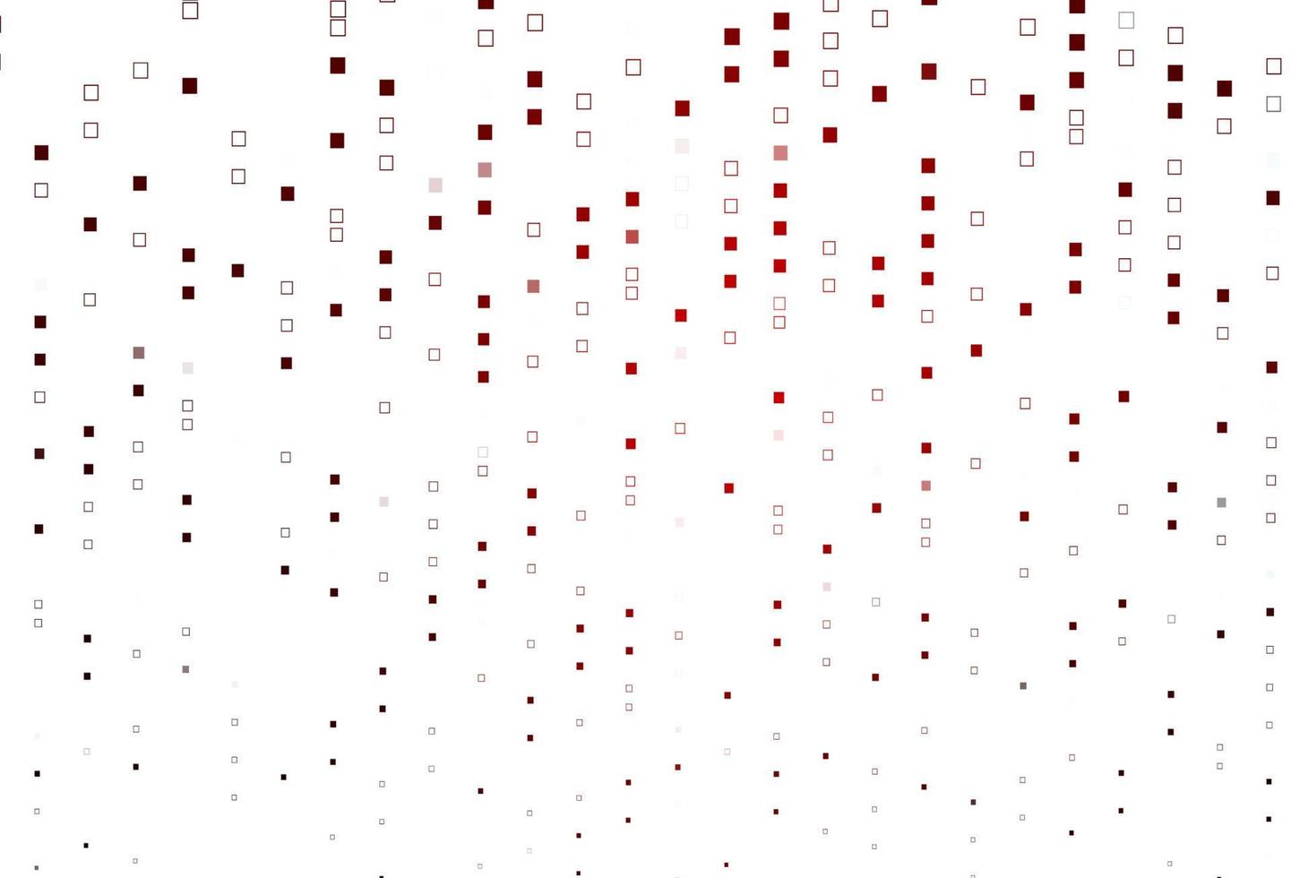 hellrote Vektortextur mit rechteckigem Stil. vektor