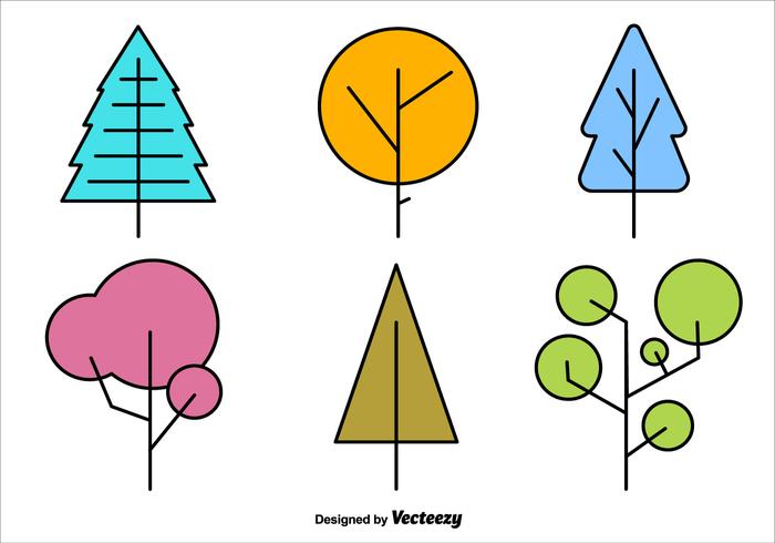 Geometrische Minimalbaum-Vektorformen vektor