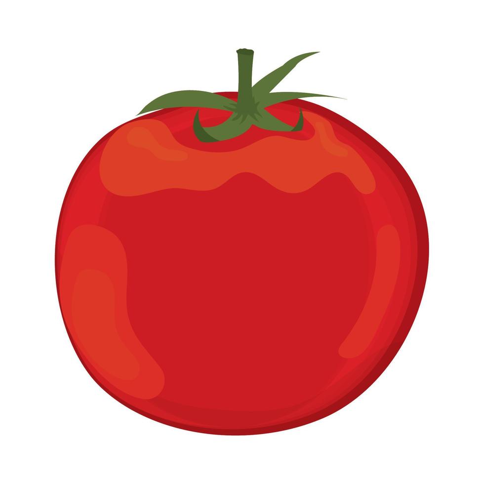 Tomaten-Gemüse-Symbol vektor