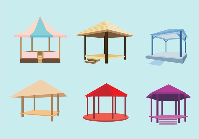 Olika Gazebo Vector