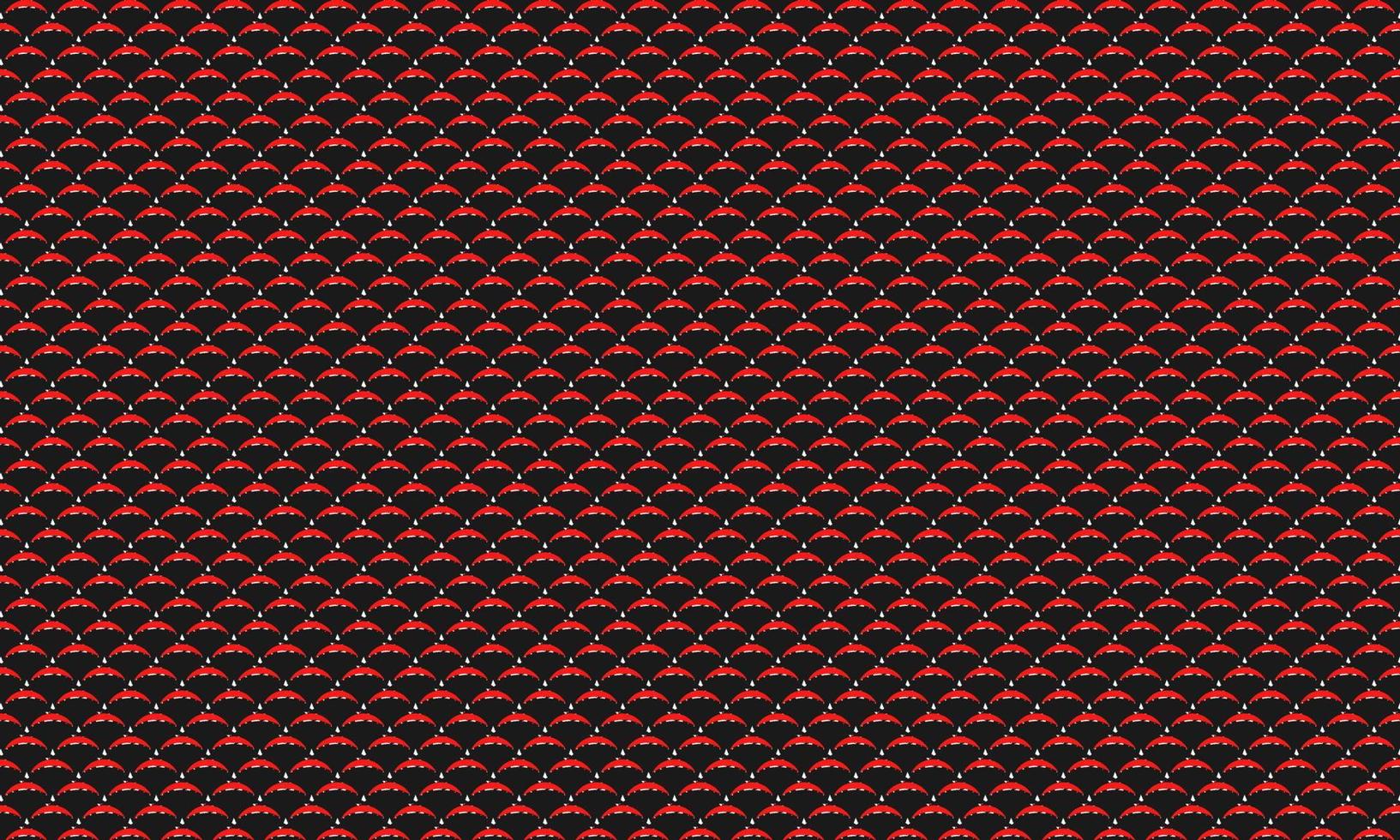 schwarz rot nahtlose Muster Hintergrund Illustration vektor