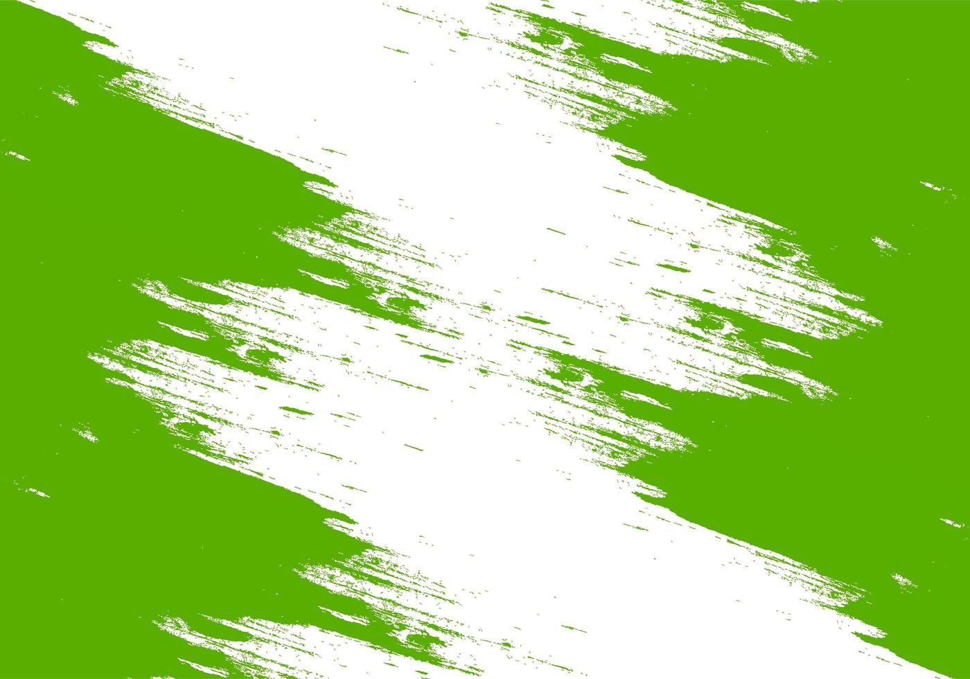 abstrakt grön penseldragdesign vektor