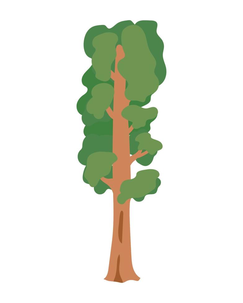 trädväxt skog vektor