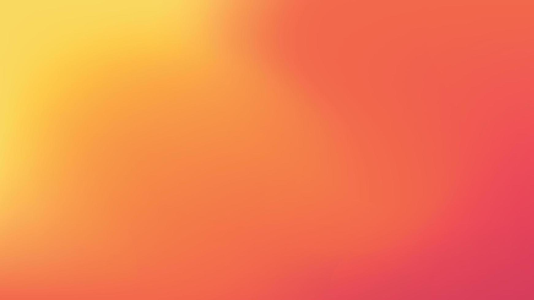 abstrakter Hintergrund mit Farbverlauf. glatt weich und warm hell zart flüssig rot, gelb, orange farbverlauf für app, webdesign, webseiten, banner, grußkarten. Vektor-Illustration-Design vektor