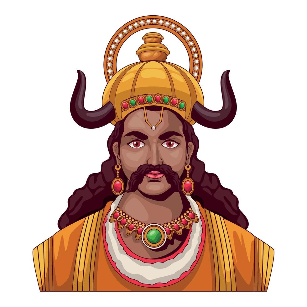 Ravana König der Dämonen vektor