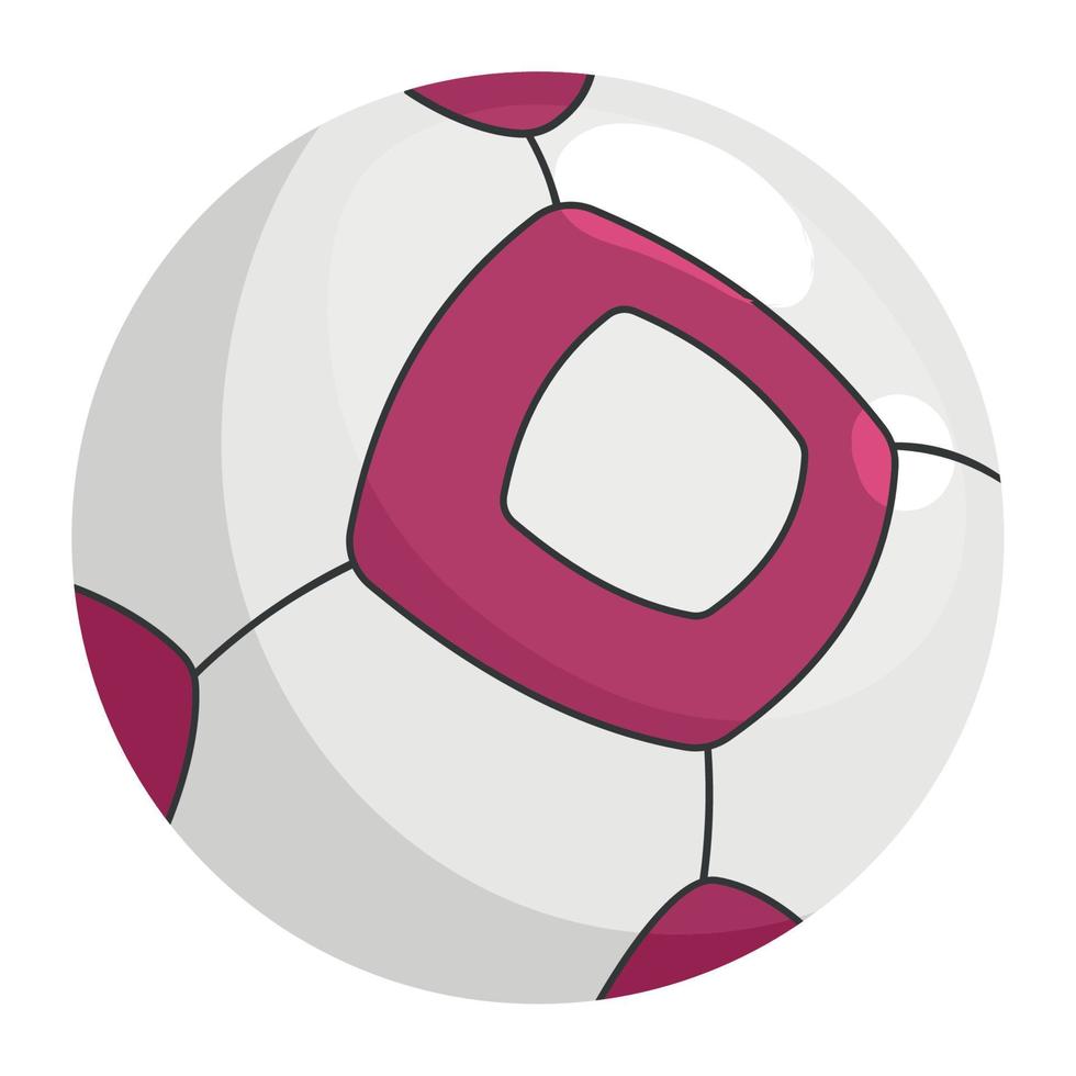 fotboll ballong sport vektor