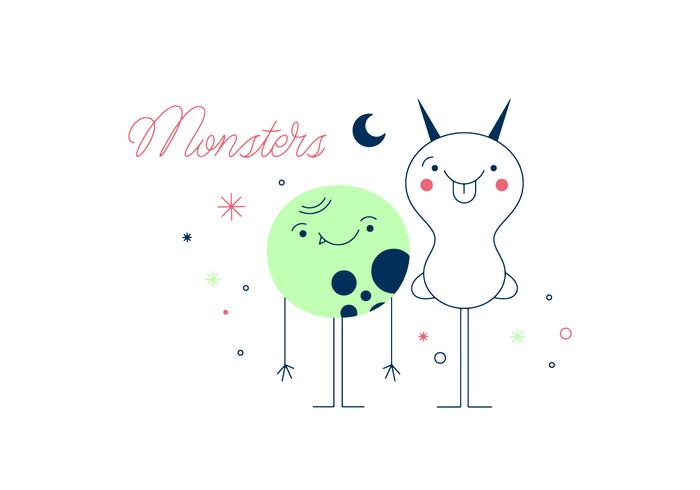 Gratis Monsters Vector