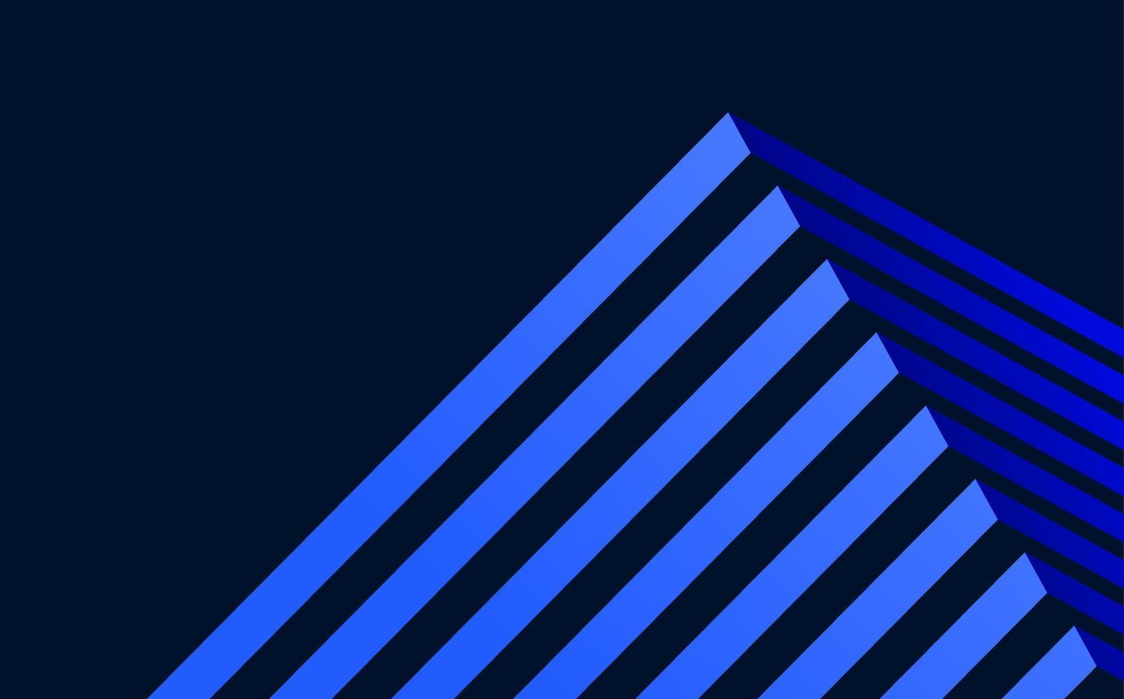 abstrakte blaue linie hintergrundbild hintergrund 3d geometrisch vektor