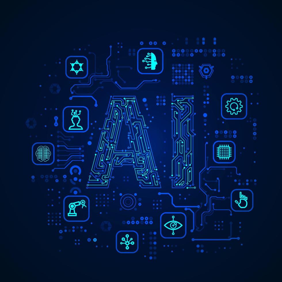 ai-Schnittstellenset vektor