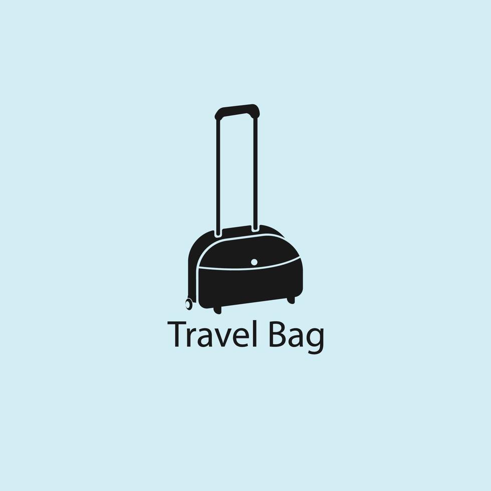 Symbol für Reisetasche. Vektor-Illustration vektor