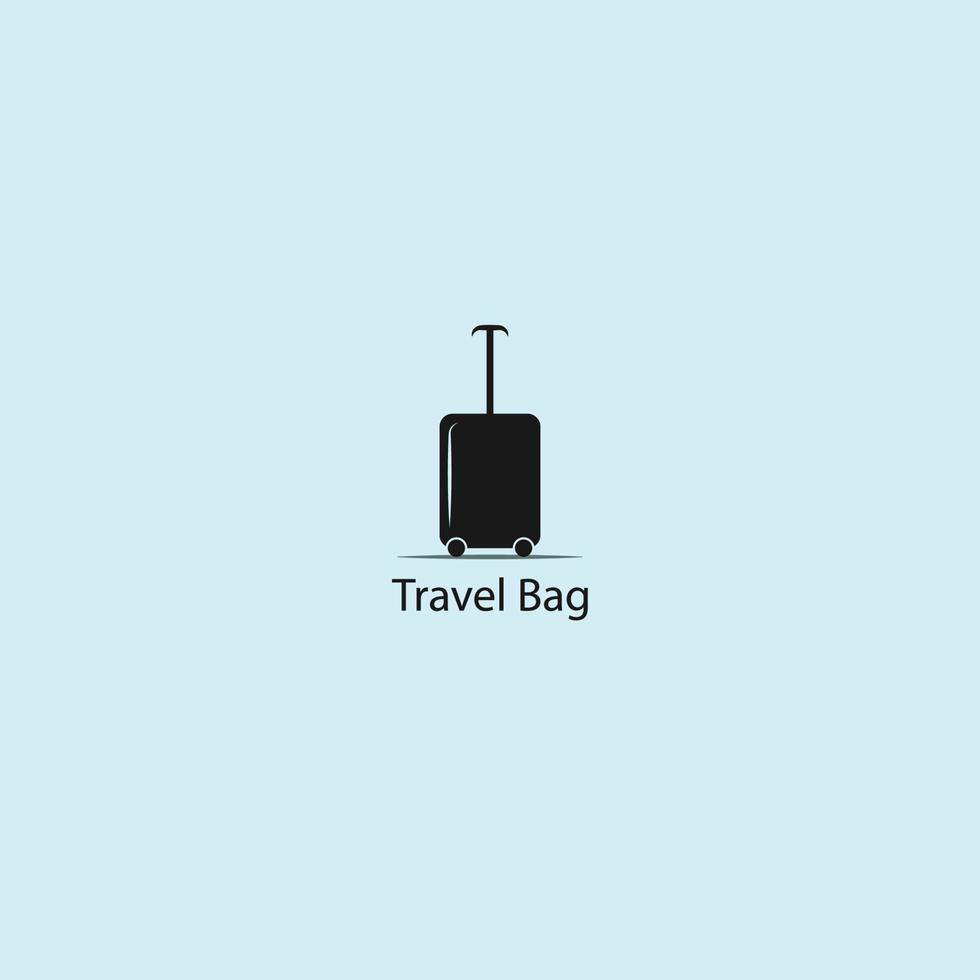 Symbol für Reisetasche. Vektor-Illustration vektor
