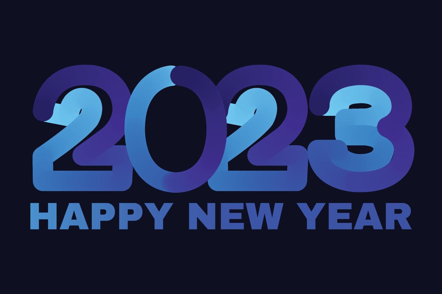 appy new year 2023 vinter semester gratulationskort designmall. slutet av 2022 och början av 2023. konceptet med början av det nya året. kalendersidan vänds och det nya året börjar vektor