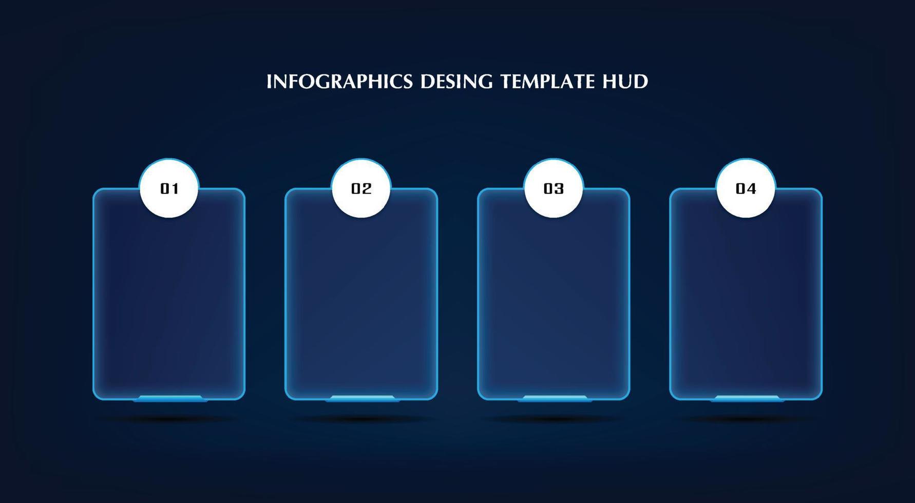 infographics designmall hud, affärsidé med 4 steg eller alternativ, kan användas för arbetsflöde layout, diagram, årsredovisning, webbdesign.kreativ banner, etikett vektor. vektor