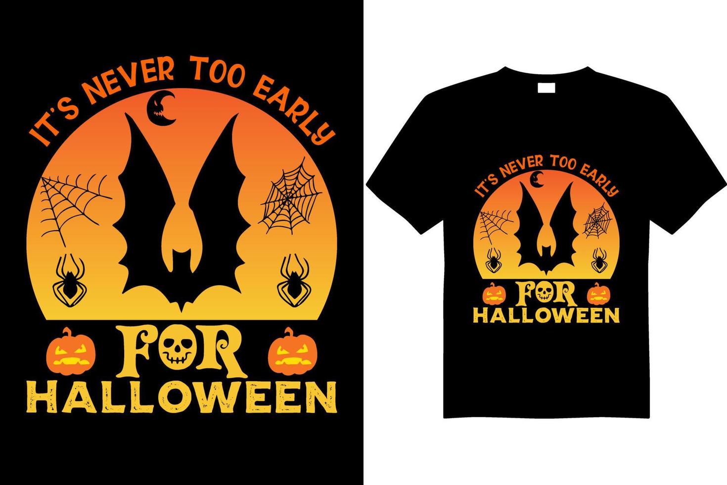 halloween t-shirt design vektor