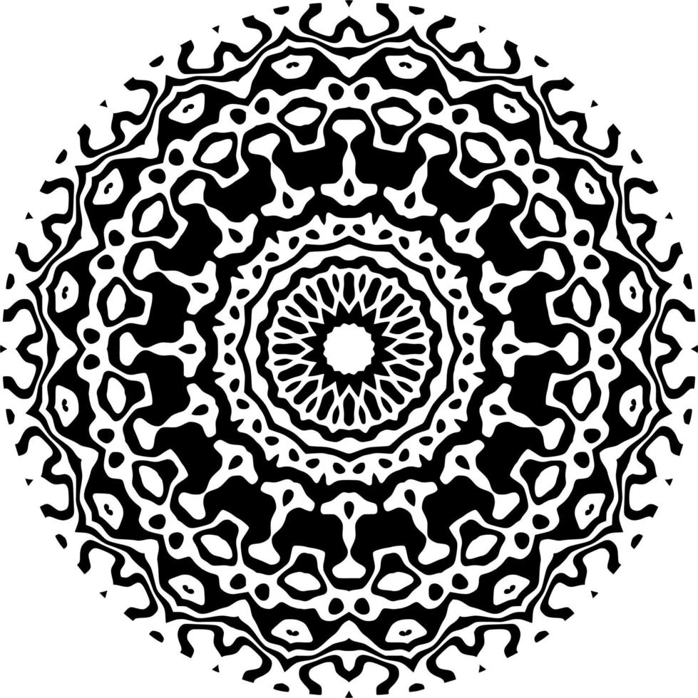 Mandala-Muster-Dekoration vektor