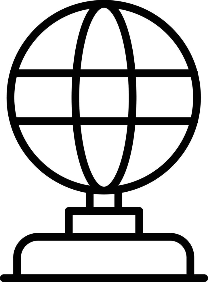 Symbol für die Trophäe vektor