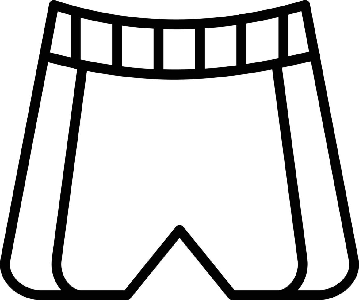 Symbol für die Boxerlinie vektor