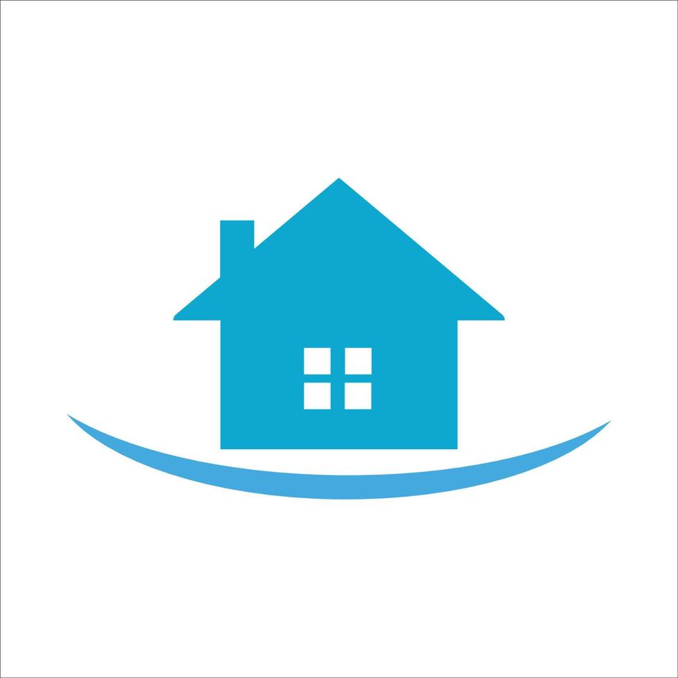 Haus-Home-Icon-Logo-Vektor-Design vektor