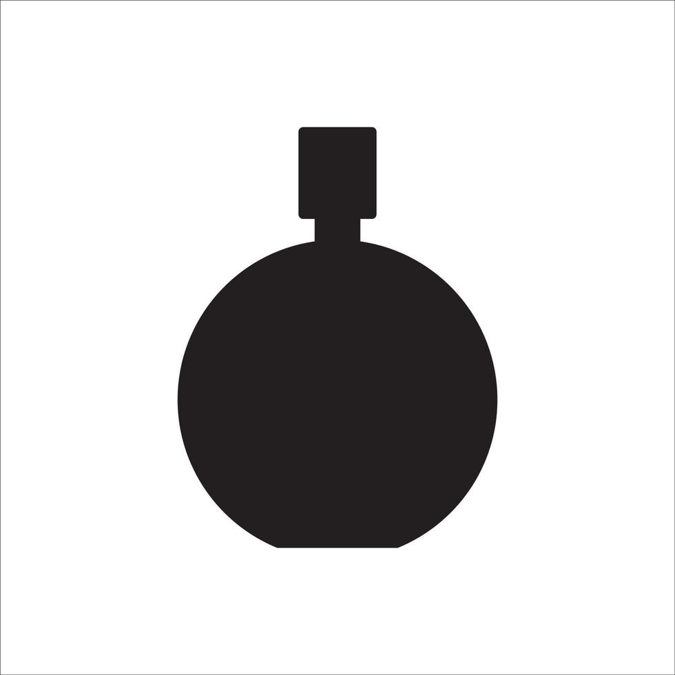 Parfümflasche Symbol Logo Vektordesign vektor