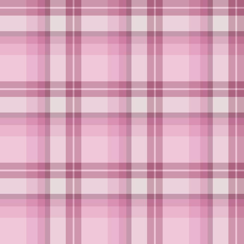 sömlöst mönster i fina positiva rosa färger för pläd, tyg, textil, kläder, duk och annat. vektor bild.