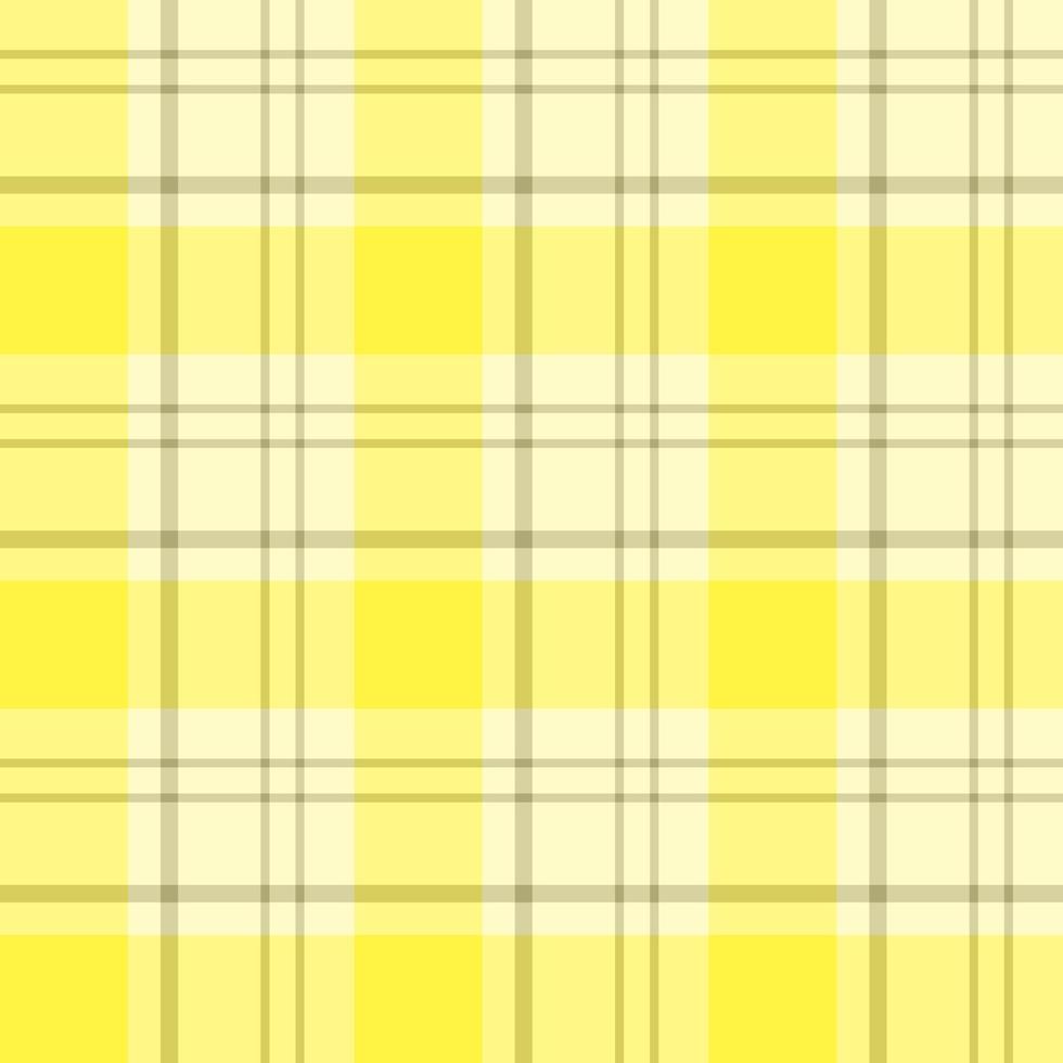 sömlöst mönster i härliga mysiga gula och beige färger för pläd, tyg, textil, kläder, duk och annat. vektor bild.