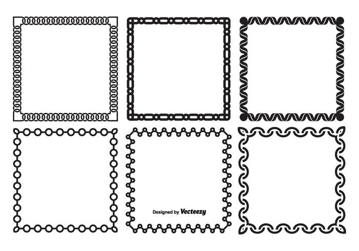 Dekorativ Vector Frame Set