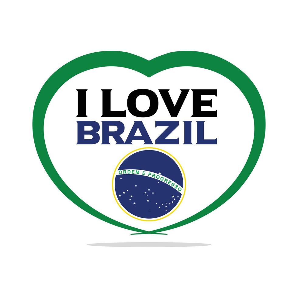 7:e september Brasilien oberoende dag firande vektor