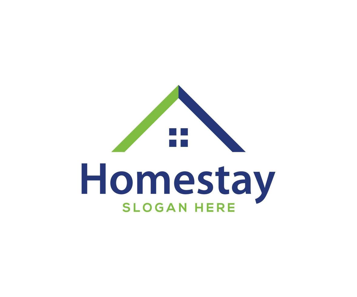 Immobilien-Logo. Haus-Logo-Vorlage vektor