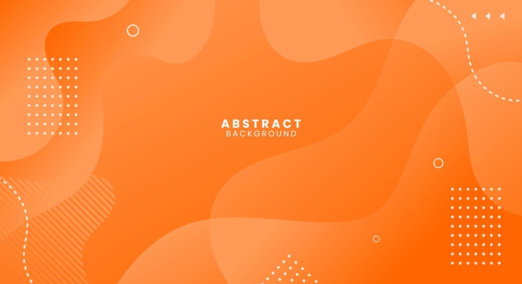 dynamisk abstrakt trendig orange Färg gradering bakgrund vektor
