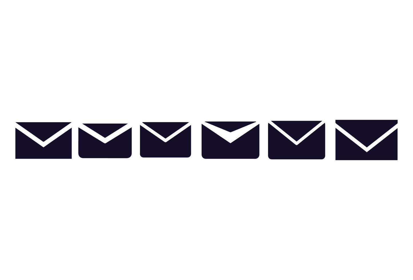 mail ikoner vektor design