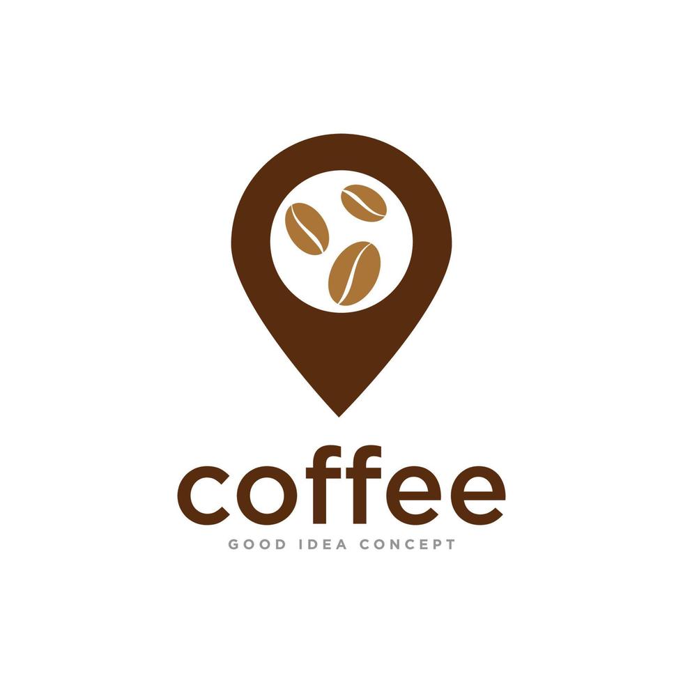 Kaffee-Logo-Icon-Design-Vektor vektor