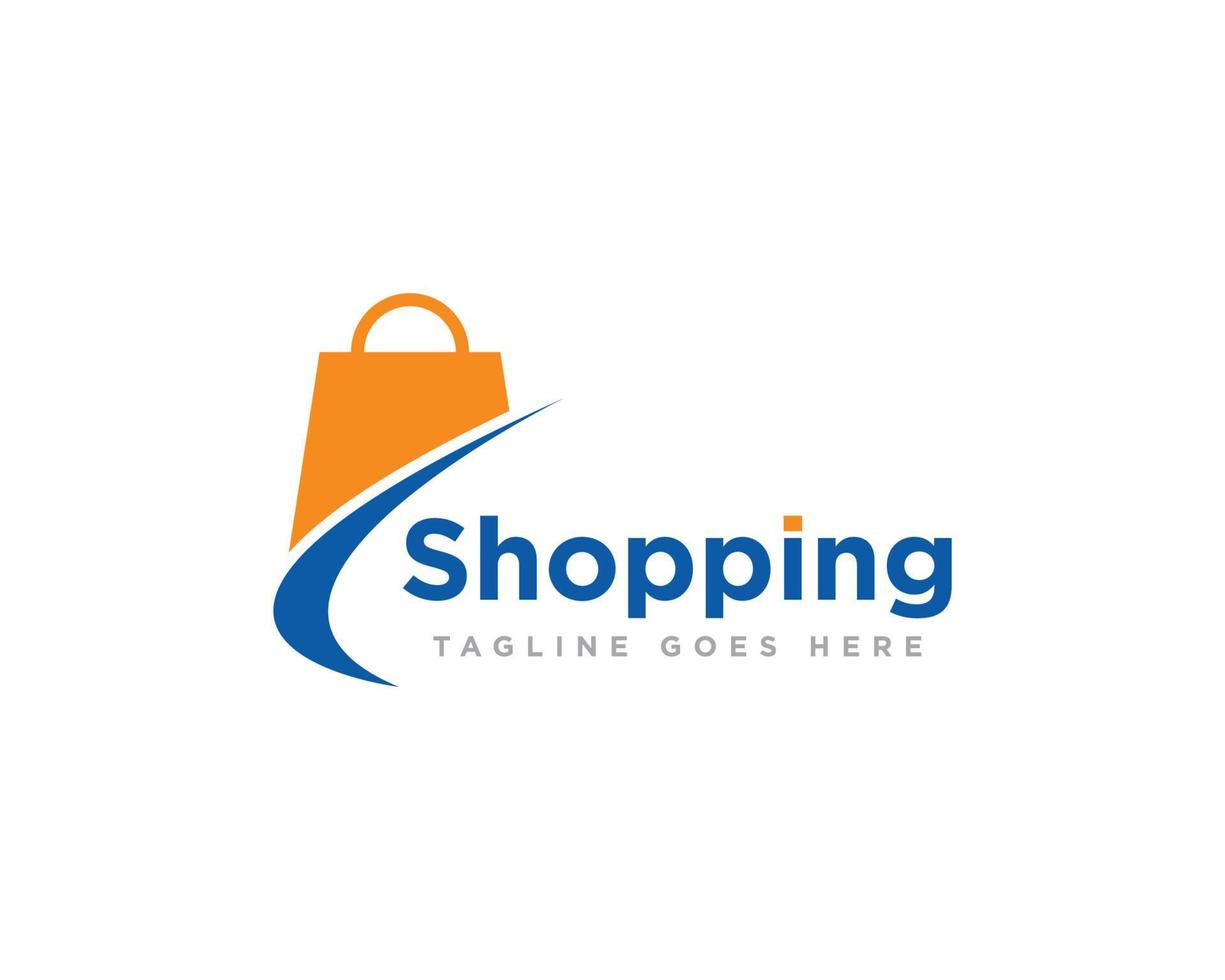 Tasche Shop Logo Icon Design Vektor