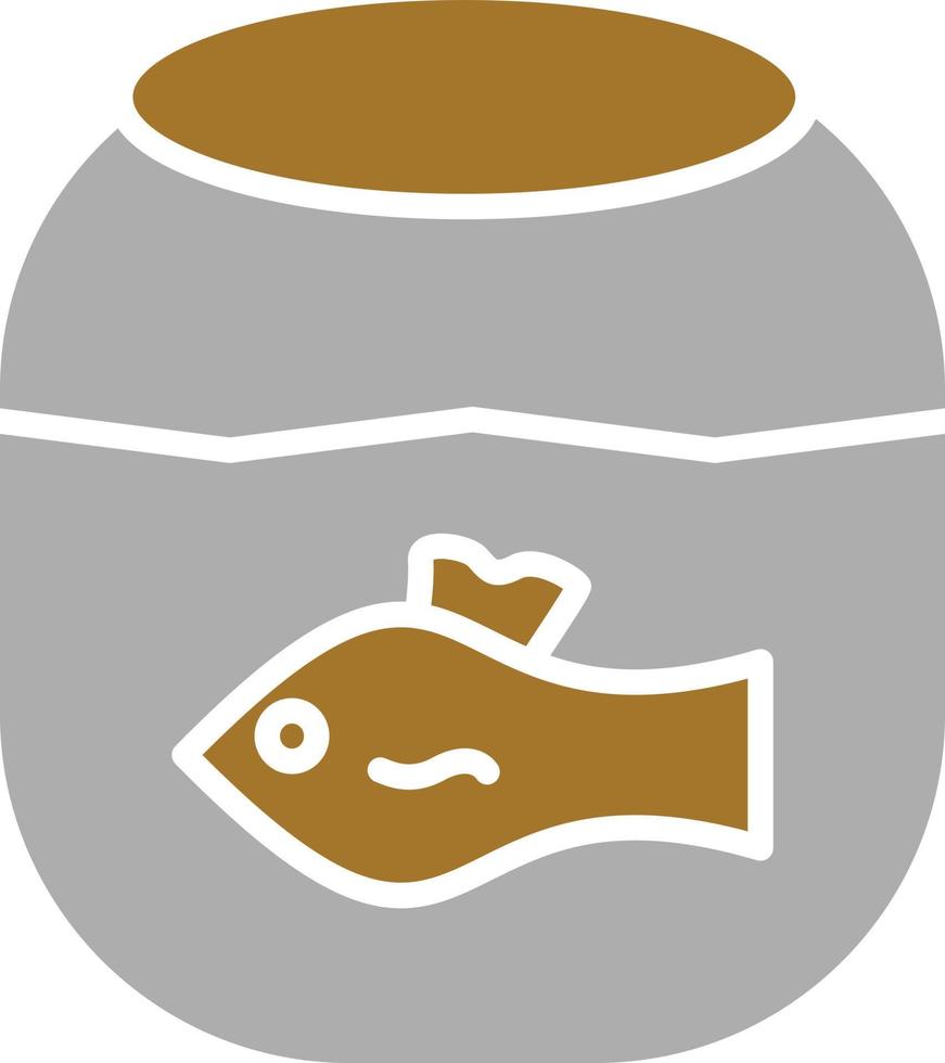 Aquarium-Icon-Stil vektor