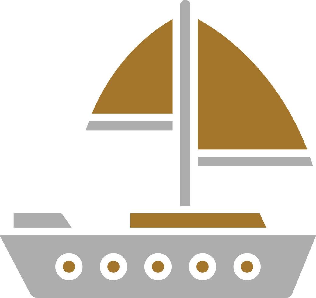 Yacht-Icon-Stil vektor